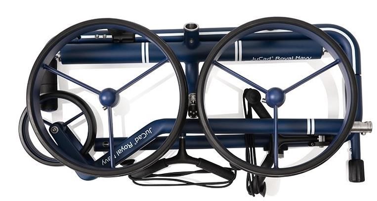 JuCad Carbon Travel Royal Navy 3.0 elektrický vozík