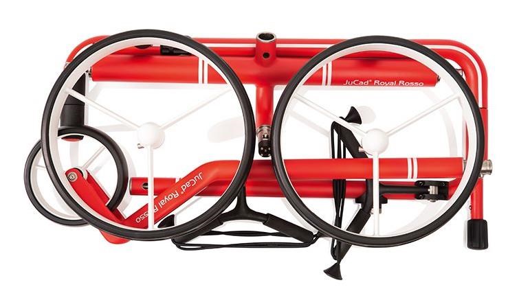 JuCad Carbon Travel Royal Rosso 3.0 elektrický vozík