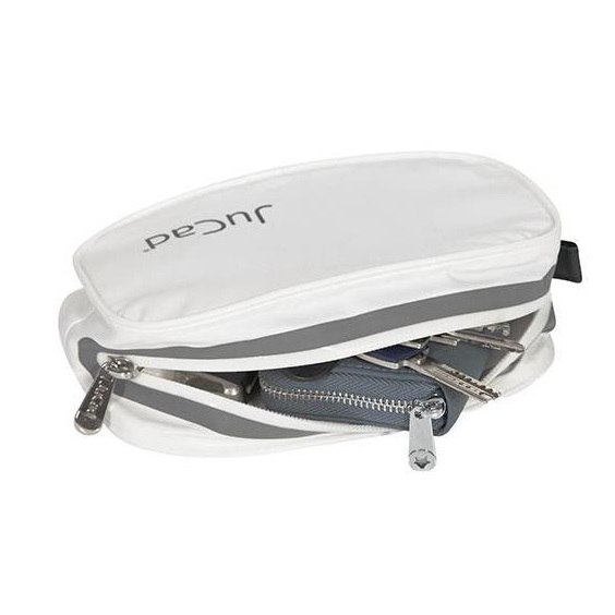 JuCad závěsná kapsa na golfový bag, vodotěsná, bílá