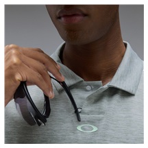 Oakley C1 Gradient pánské polo,gradient faded green/white