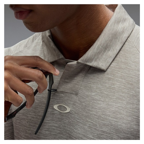 Oakley C1 Gradient pánské polo, gradient mist/cement