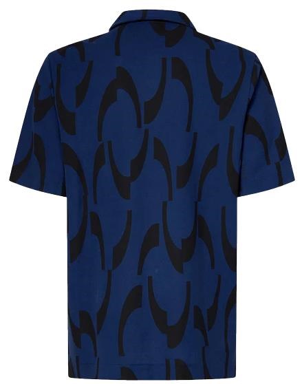 Oakley Tile O pánské polo, electric blue