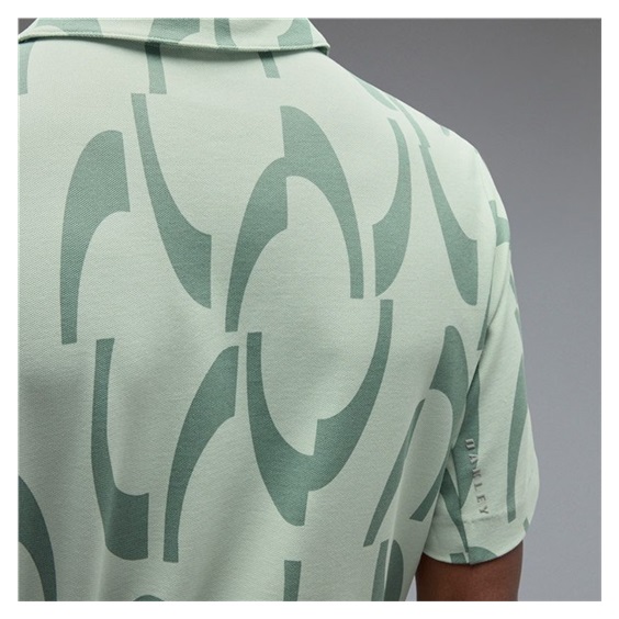 Oakley Tile O pánské polo, faded green