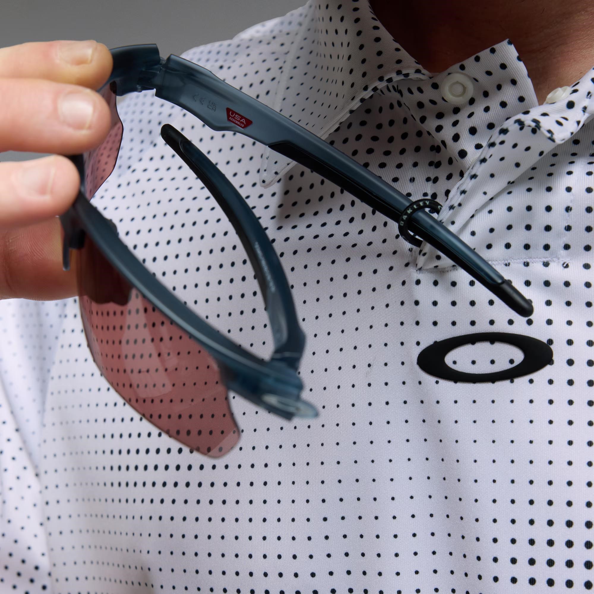 Oakley C1 Overcast pánské polo, bílé