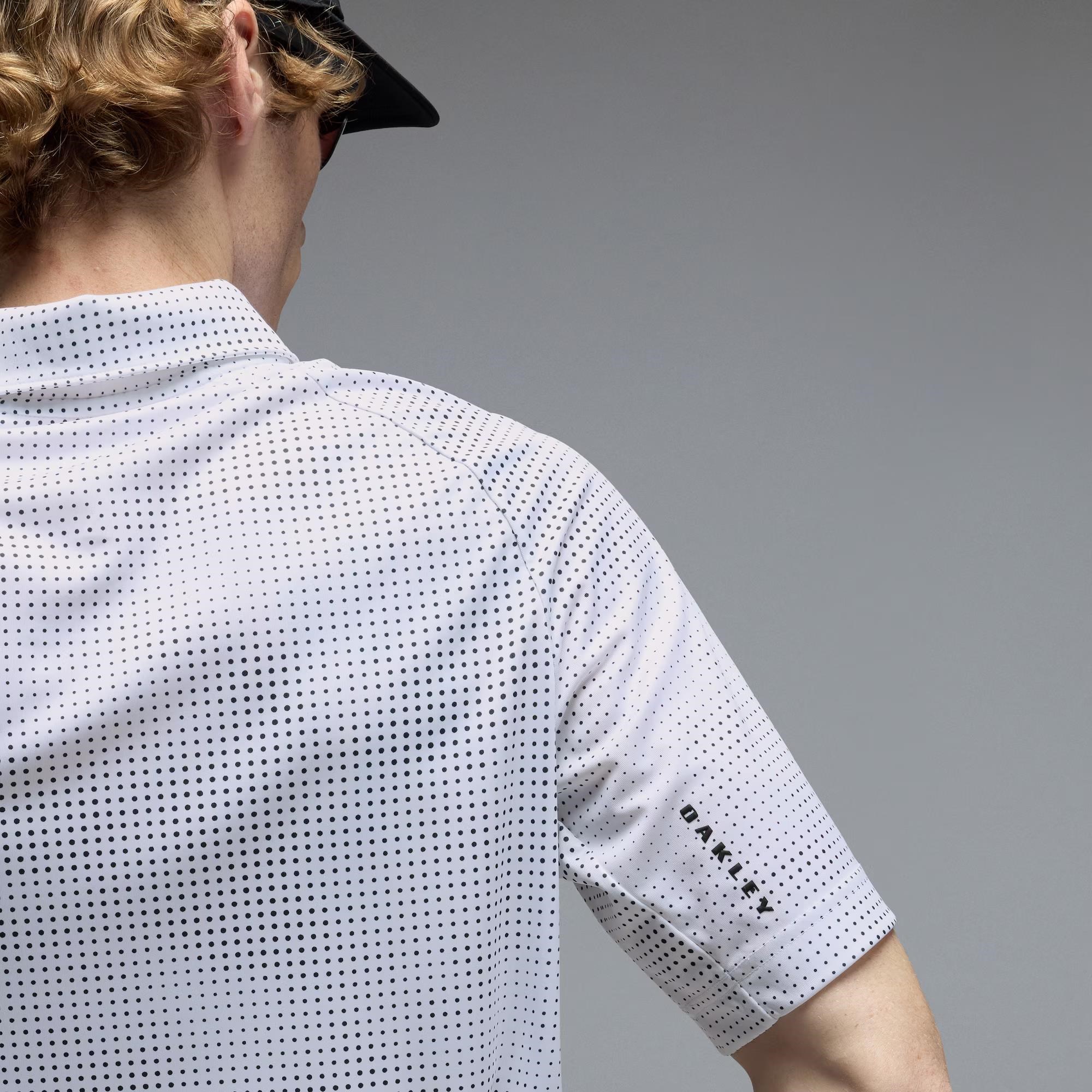 Oakley C1 Overcast pánské polo, bílé