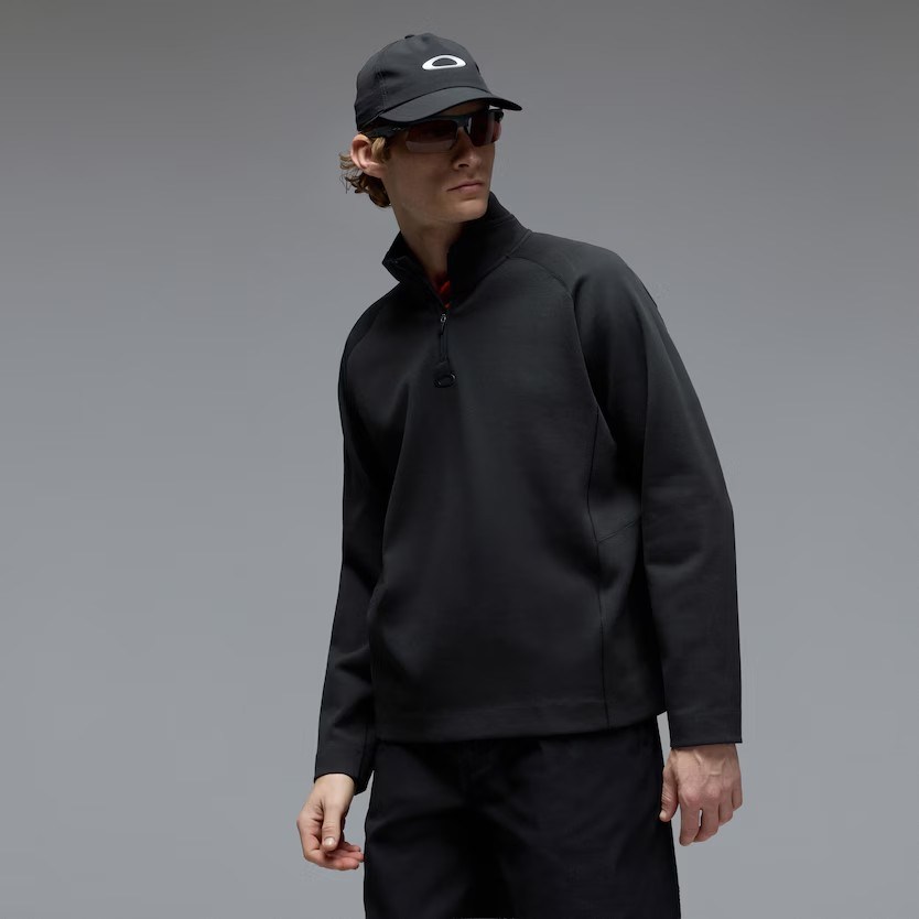Oakley Platform Quater zip pánská mikina, černá