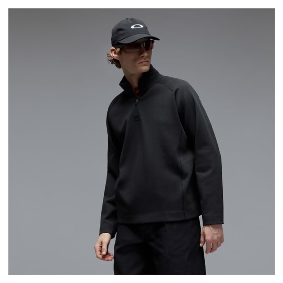 Oakley Platform Quater zip pánská mikina, černá