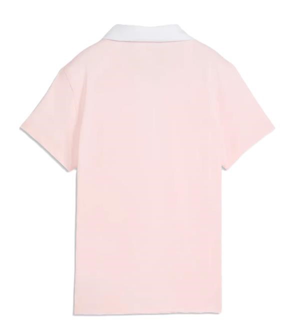 Puma X Mumu Crest dámské polo, rose blossom