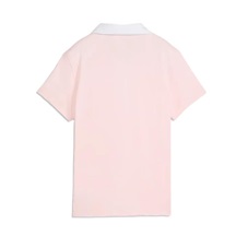 Puma X Mumu Crest dámské polo, rose blossom