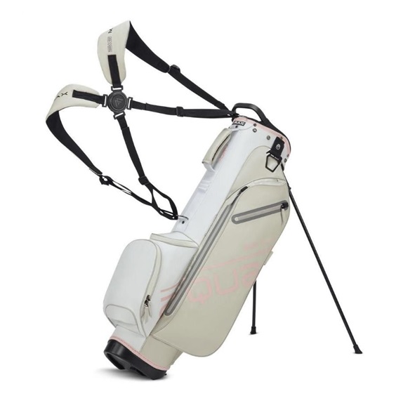 Big Max Aqua Seven H stand bag, white off/white/pink