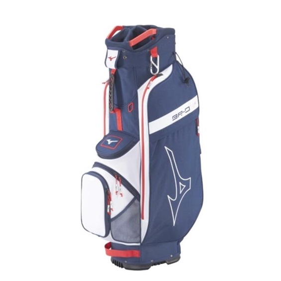 Mizuno BR-D3 cart bag, navy/red