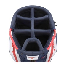 Mizuno BR-D3 cart bag, navy/red