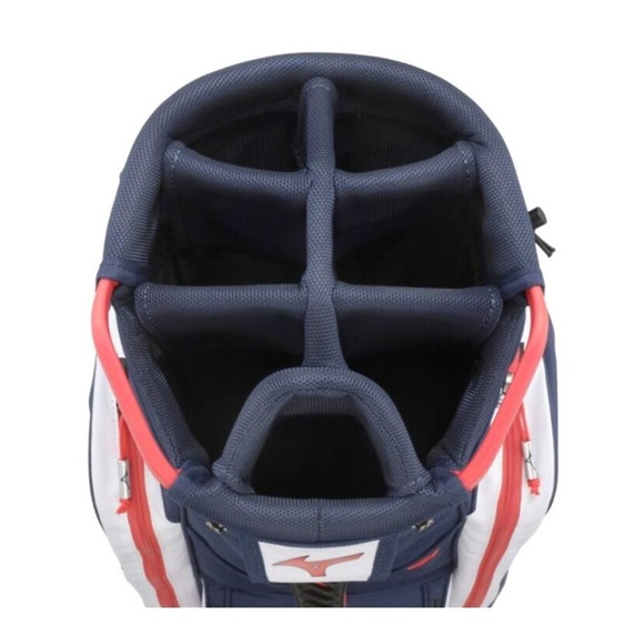 Mizuno BR-D3 cart bag, navy/red