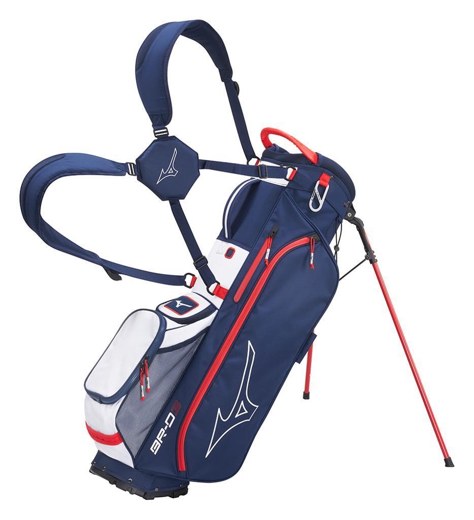 Mizuno BR-D3 stand bag, modro/červený