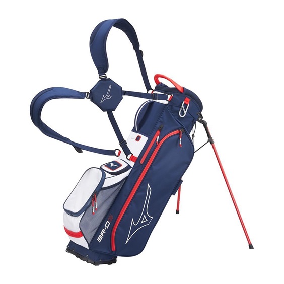 Mizuno BR-D3 stand bag, modro/červený