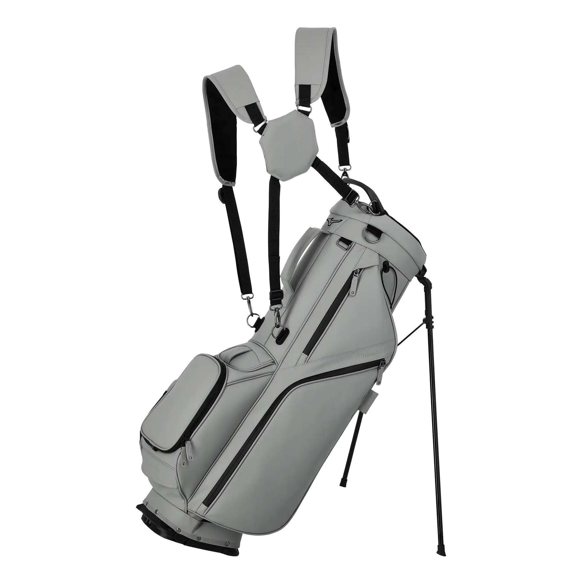 Mizuno Pro stand bag, šedý