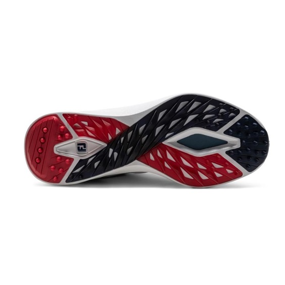 FootJoy Pro/SL pánské golfové boty, bílo/modro/červené