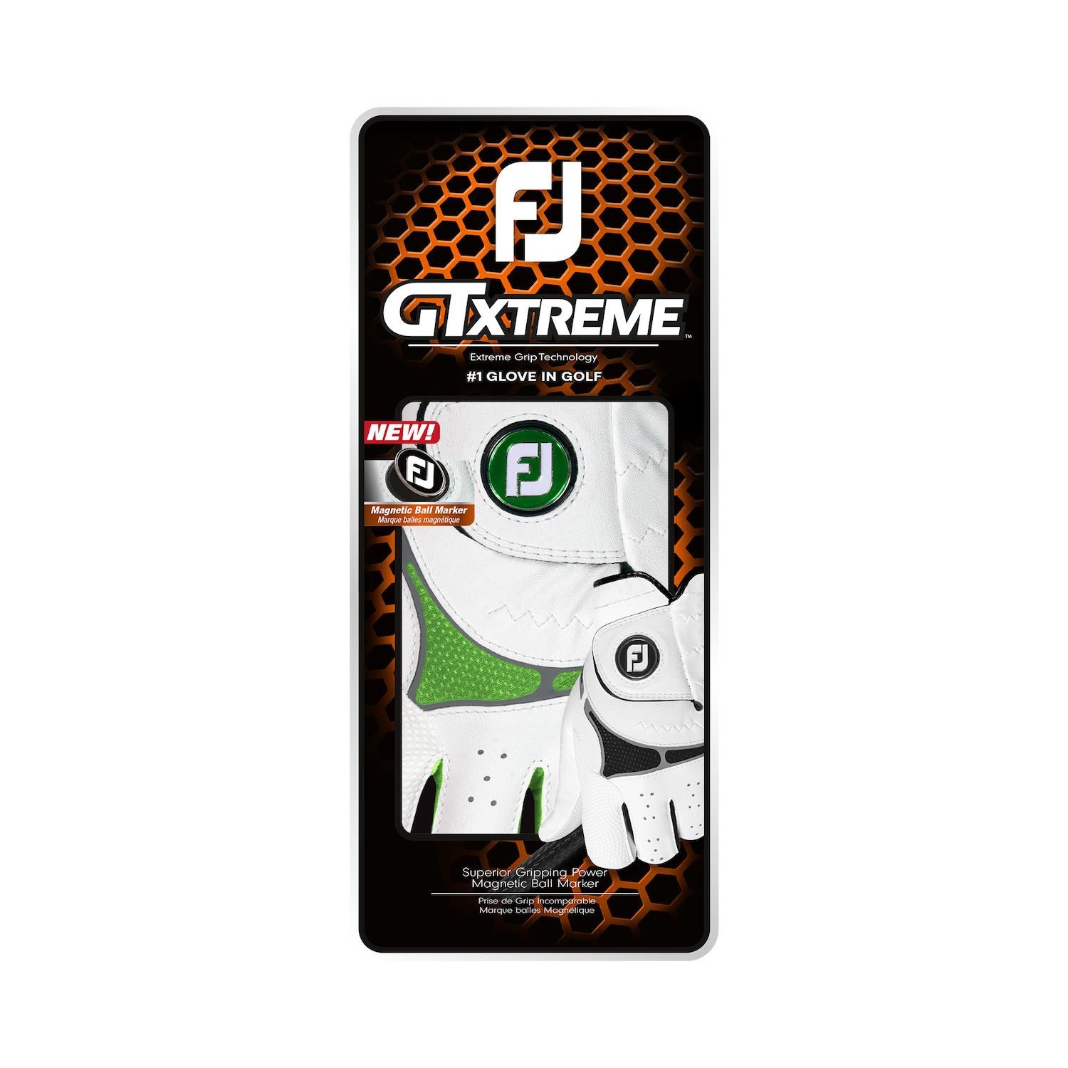 FootJoy GTxtreme pánská golfová rukavice, bílo/zelená