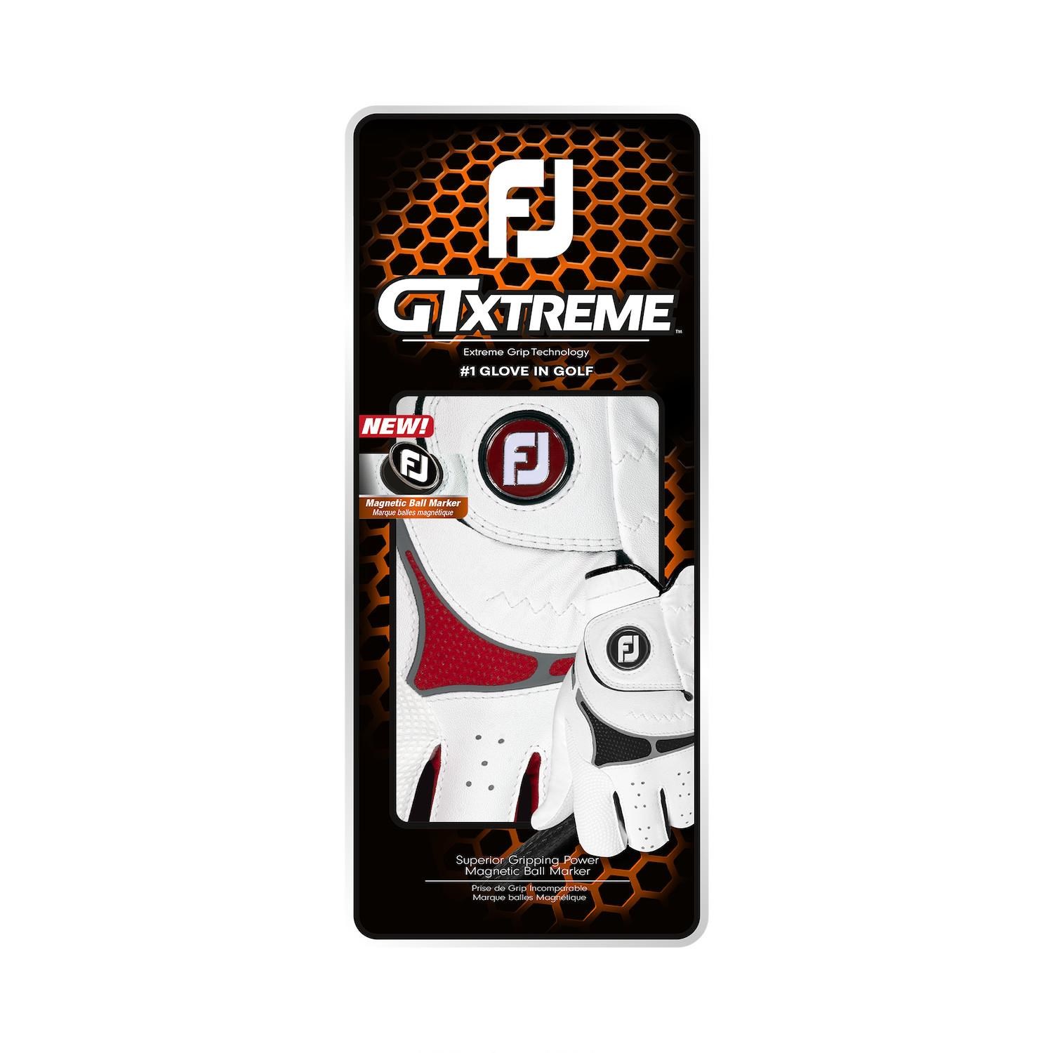 FootJoy GTxtreme pánská golfová rukavice, bílo/červená