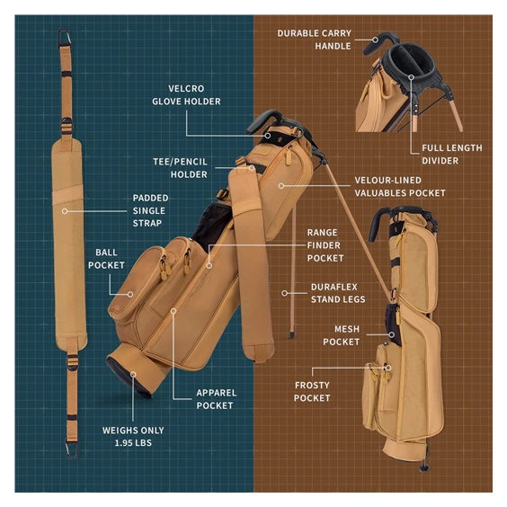 Sunday Golf Loma pencil bag, clay thompson
