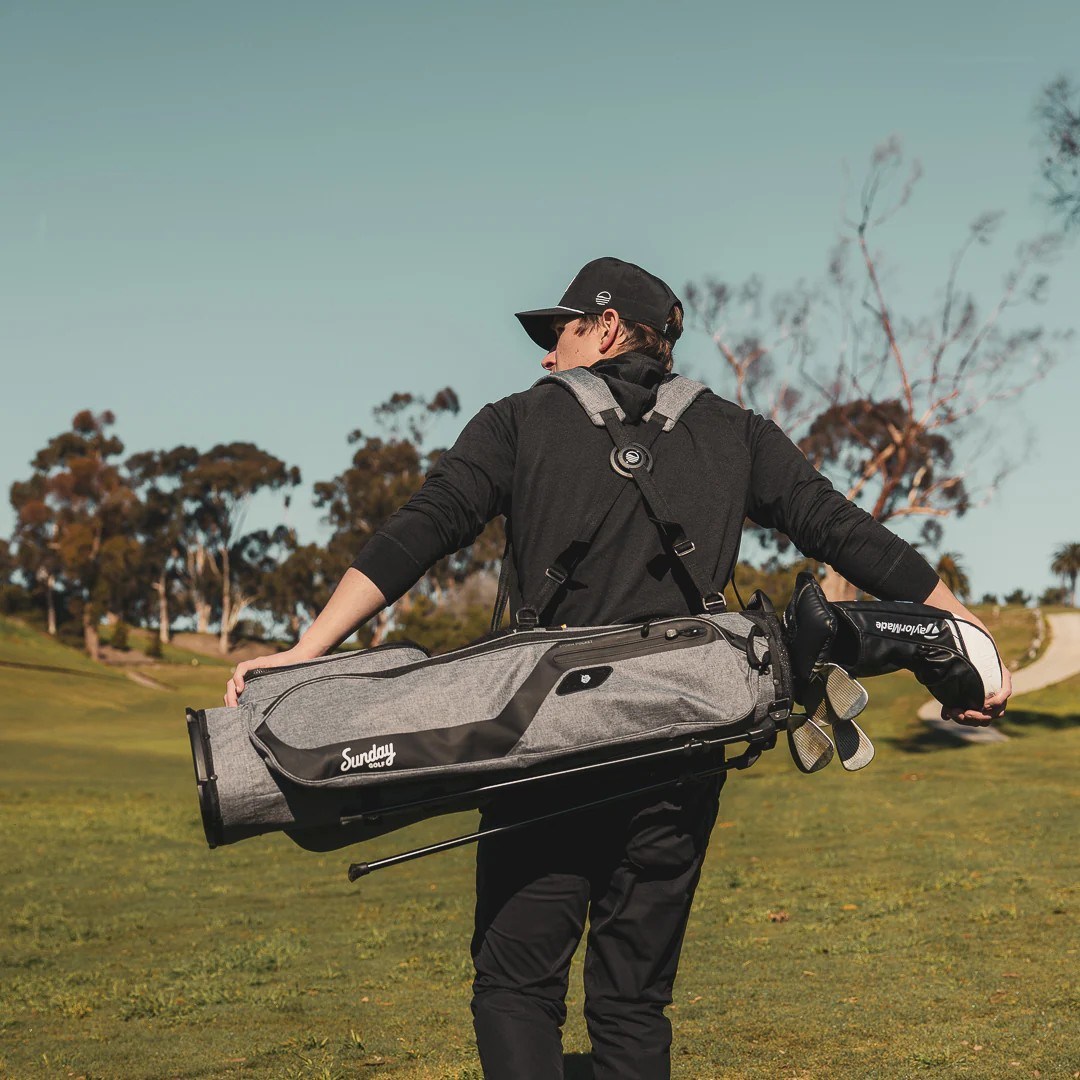Sunday Golf El Camino pencil bag, šedý