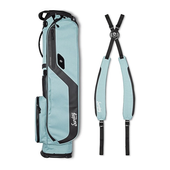 Sunday Golf El Camino pencil bag, seafoam