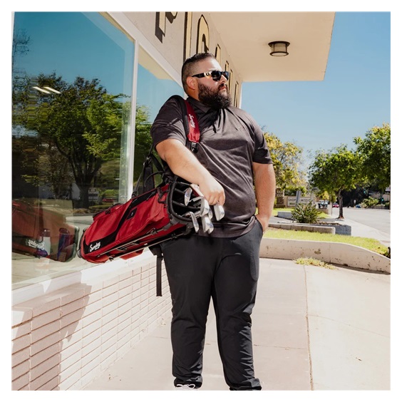 Sunday Golf El Camino pencil bag, ron burgundy