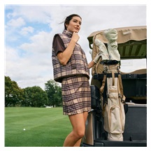 Sunday Golf El Camino pencil bag, toasted almond