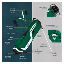Sunday Golf El Camino pencil bag, evergreen