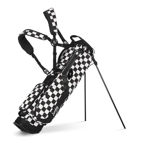 Sunday Golf El Camino pencil bag, černo/bílý