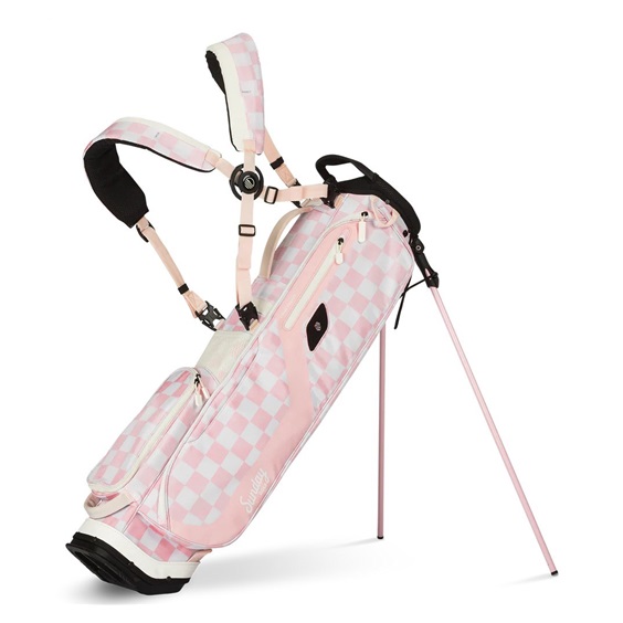 Sunday Golf El Camino pencil bag, růžovo/bílý