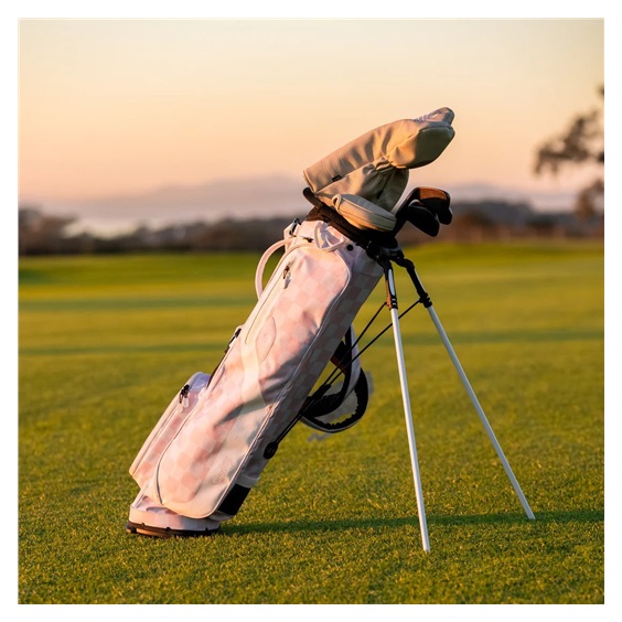 Sunday Golf El Camino pencil bag, růžovo/bílý