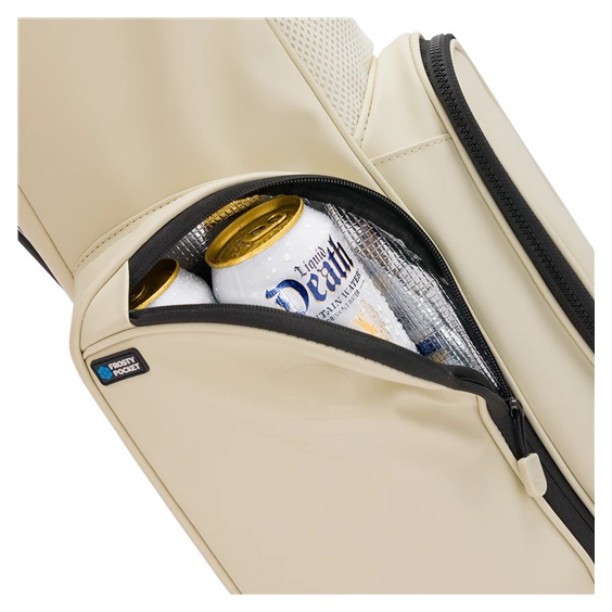 Sunday Golf El Camino S-Class pencil bag, cream