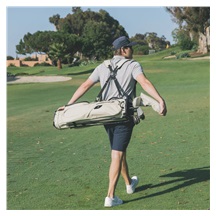 Sunday Golf El Camino S-Class pencil bag, cream