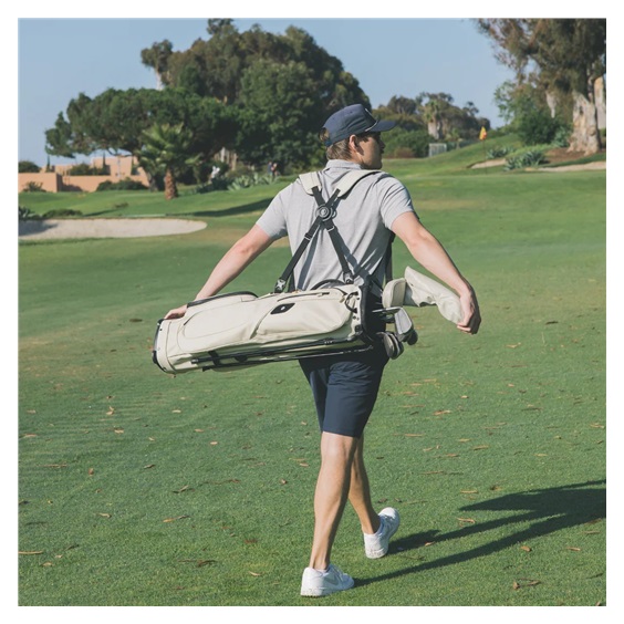Sunday Golf El Camino S-Class pencil bag, cream