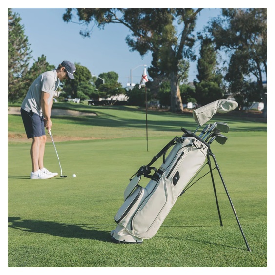 Sunday Golf El Camino S-Class pencil bag, cream