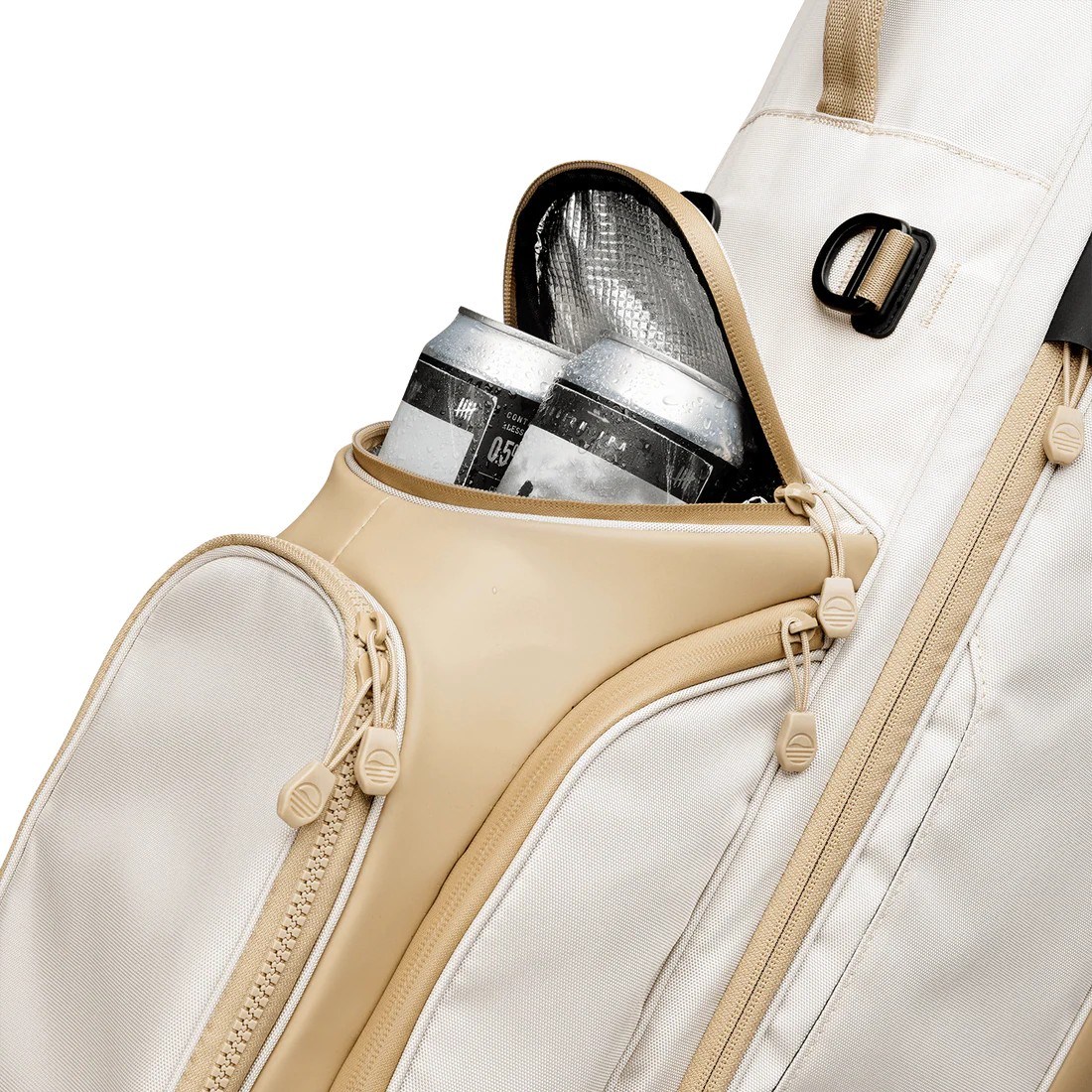 Sunday Golf Ryder stand bag, toasted almond