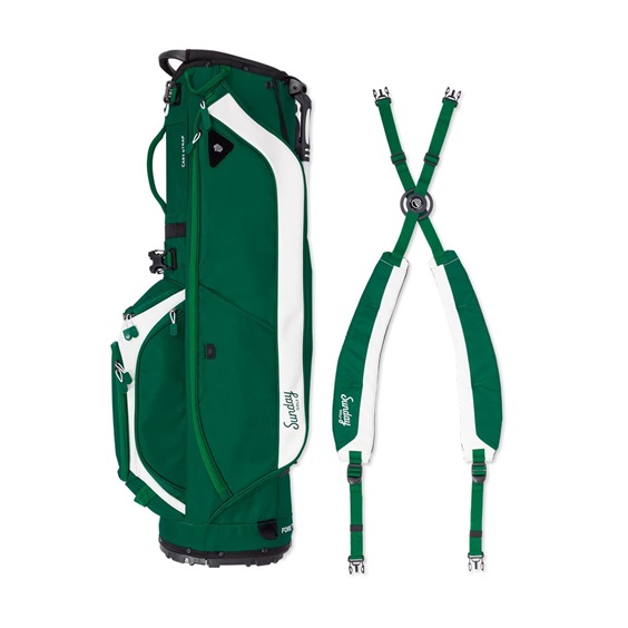 Sunday Golf Ryder stand bag, evergreen