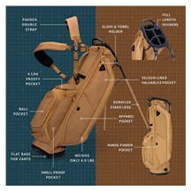 Sunday Golf Ryder stand bag, clay thompson
