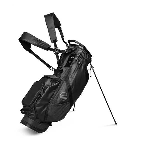 Sunday Golf Ranger stand bag, černý