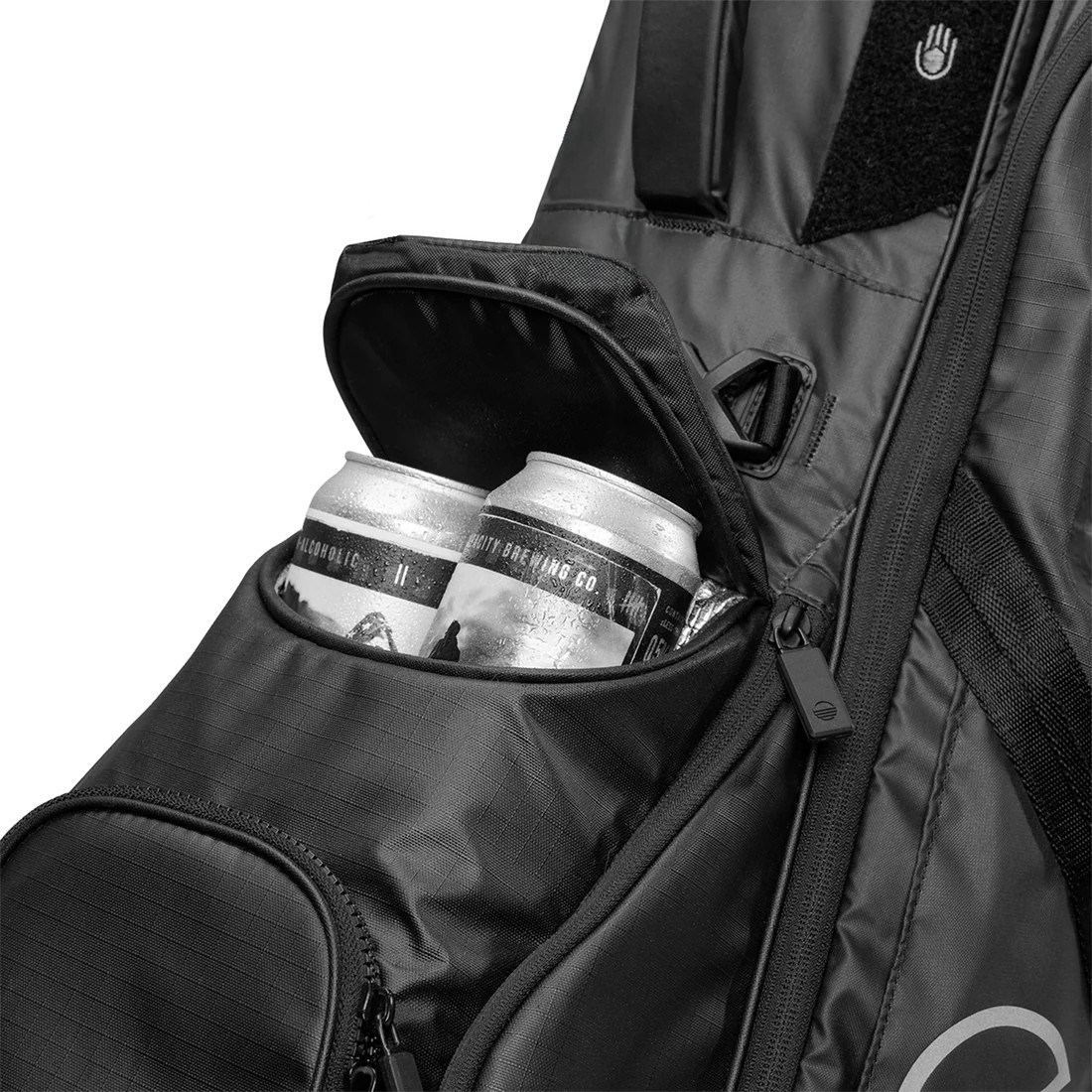 Sunday Golf Ranger stand bag, černý