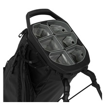 Sunday Golf Ranger stand bag, černý