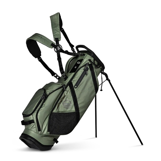 Sunday Golf Ranger stand bag, zelený