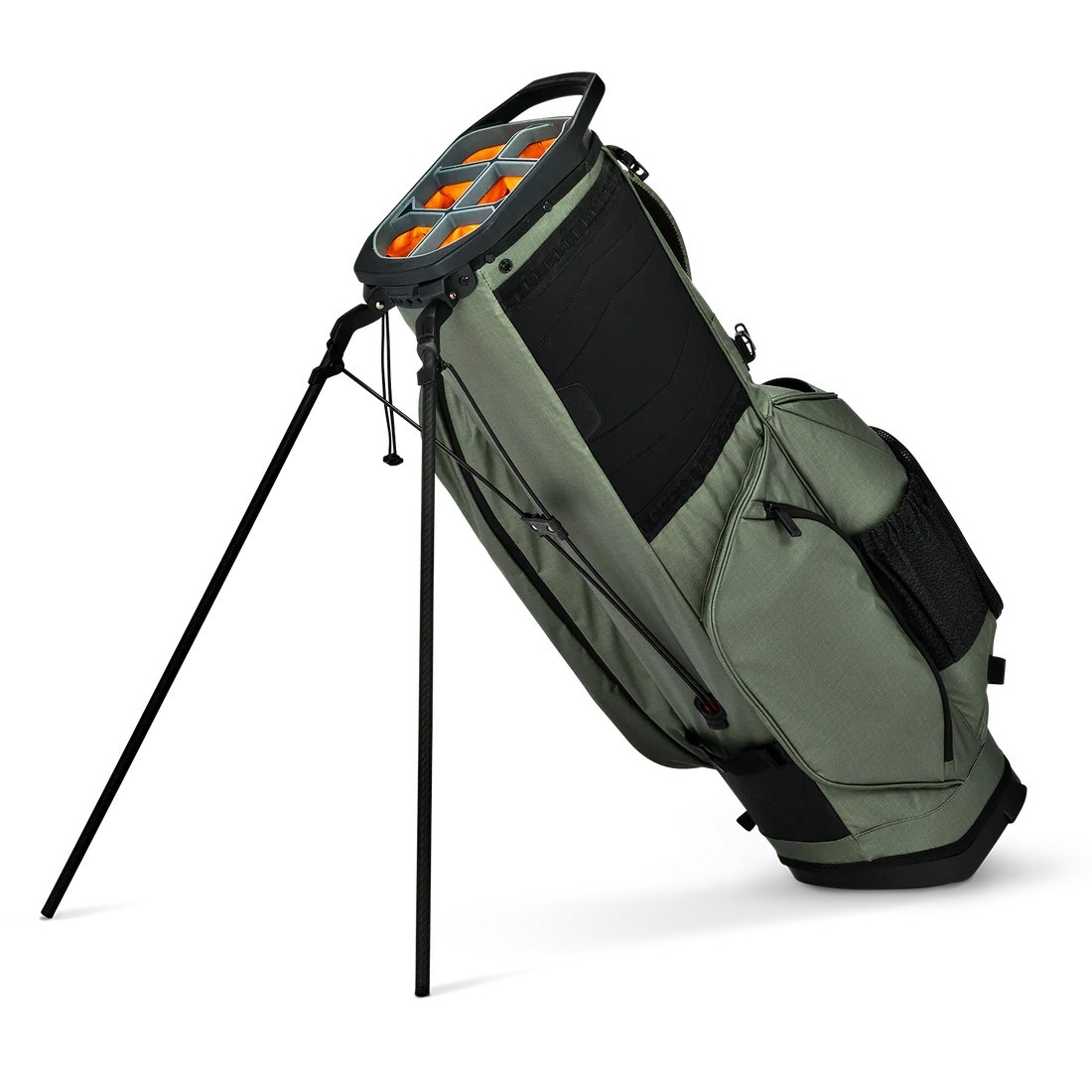 Sunday Golf Ranger stand bag, zelený