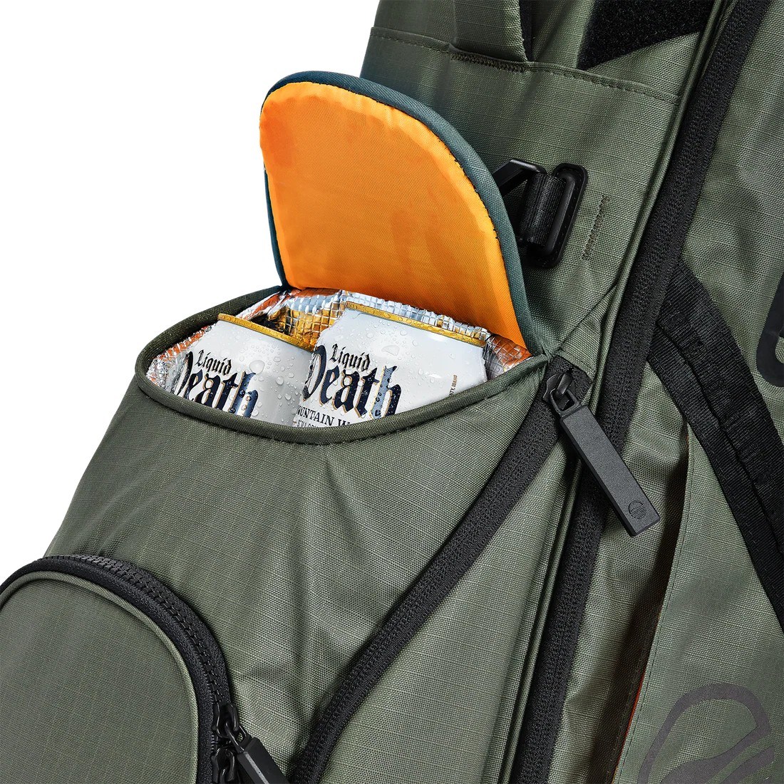 Sunday Golf Ranger stand bag, zelený