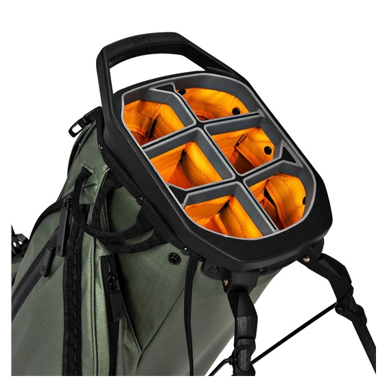 Sunday Golf Ranger stand bag, zelený