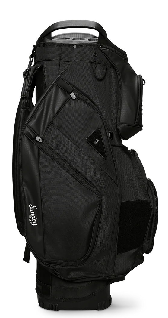 Sunday Golf Big Rig cart bag, černý