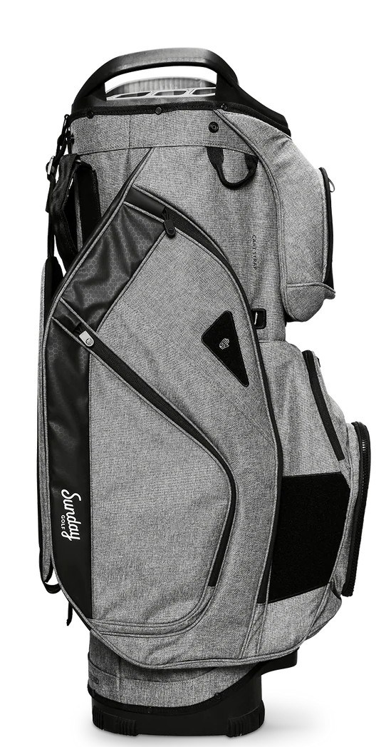 Sunday Golf Big Rig cart bag, šedý