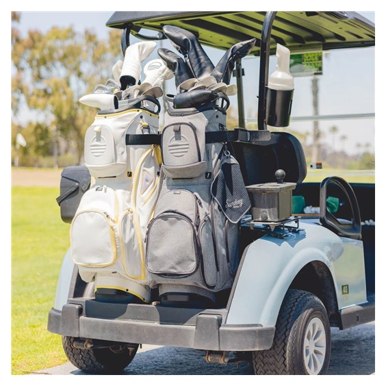 Sunday Golf Big Rig cart bag, šedý