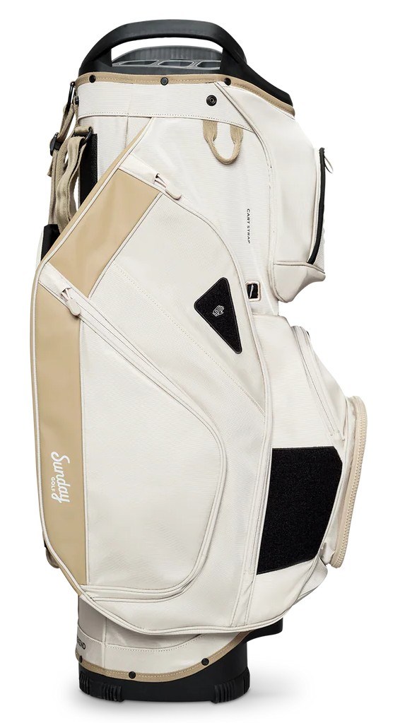 Sunday Golf Big Rig cart bag, toasted almond